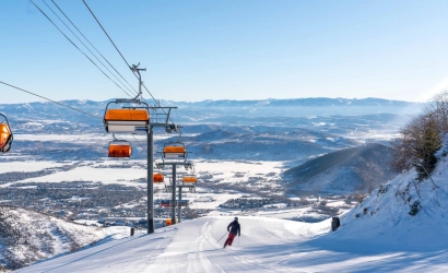 park city ski resort utah usa