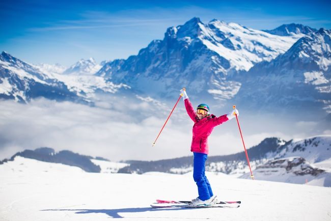 A snowy day in the Swiss Alps CREDIT Getty Images.jpg