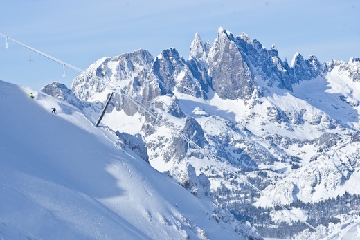 After the six foot snow fall Mammoth CREDIT Mammoth Mountain