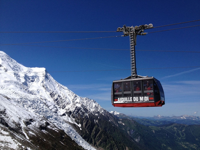 aiguille du midi plan aiguille