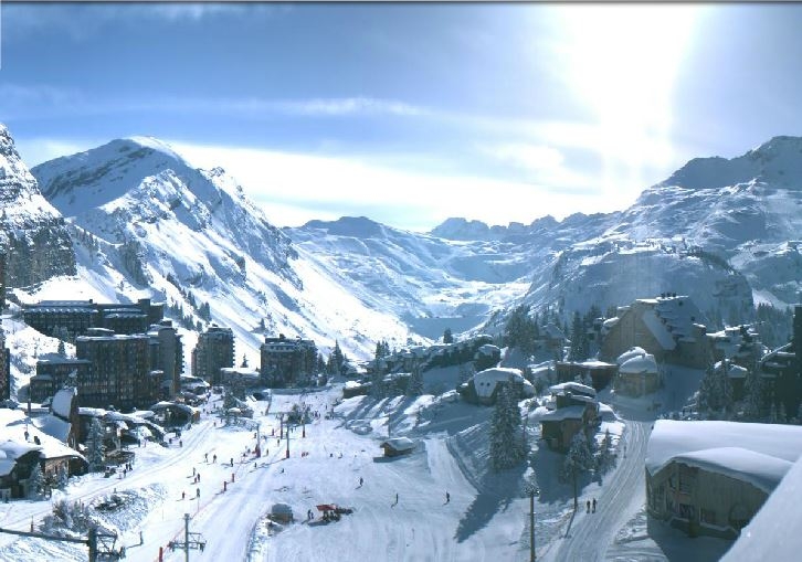 avoriaz in a blanket of snow