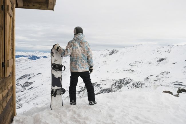 Boarder in Val Thorens, France CREDIT Getty Images.jpg