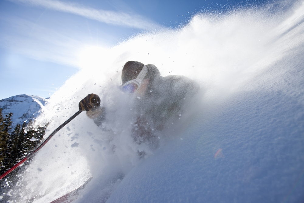 deep snow alps