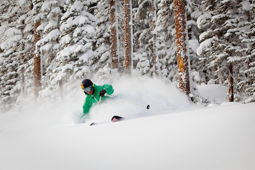 the pistes after 15 inches of snow in Aspen DeepPowder Dec 10th Aspen CREDIT Jeremy Swanson