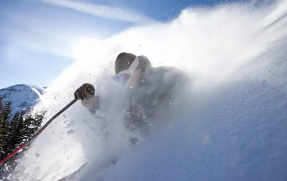 deep snow alps