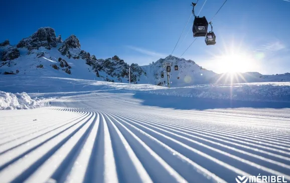 the perfect pistes of meribel france credit meribel coeur des 3 vallees facebook