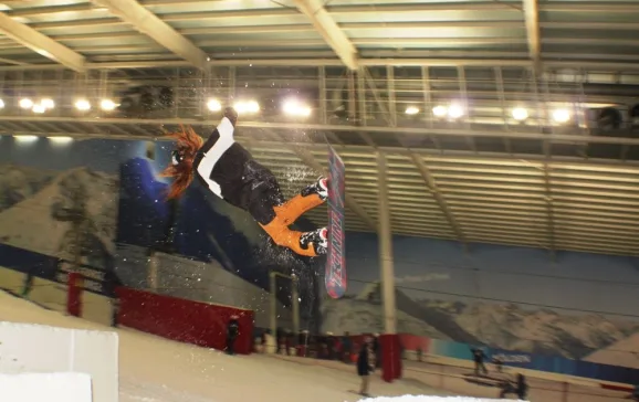 the snow centre image