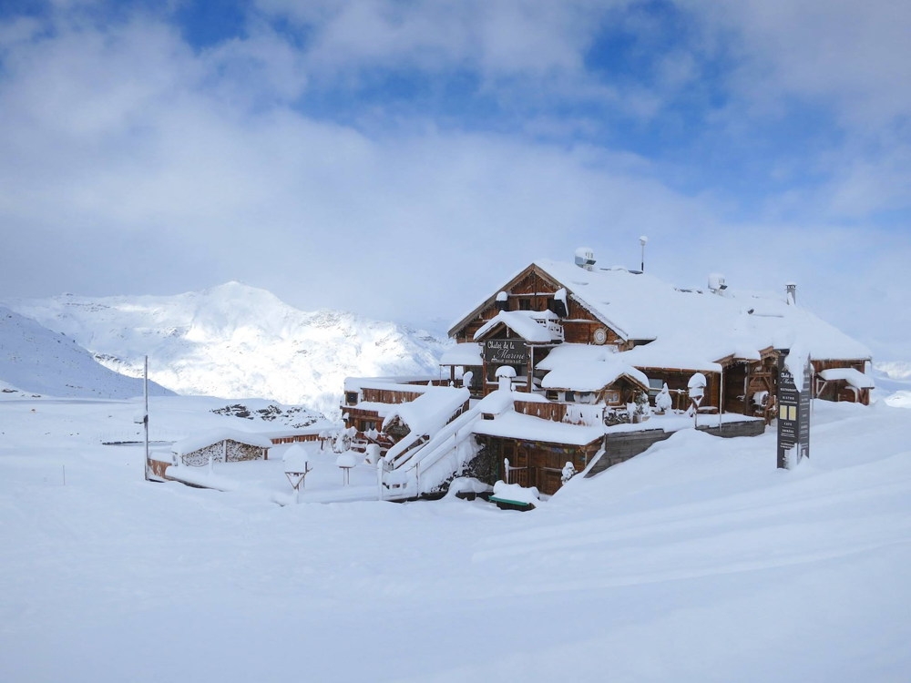 new snow fall in val thorens