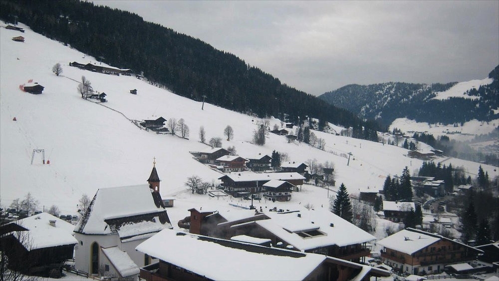 new snowfall replenishes slopes across alps and pyrenees