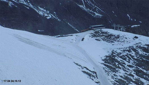 Stubai glacier webcam Oct 24