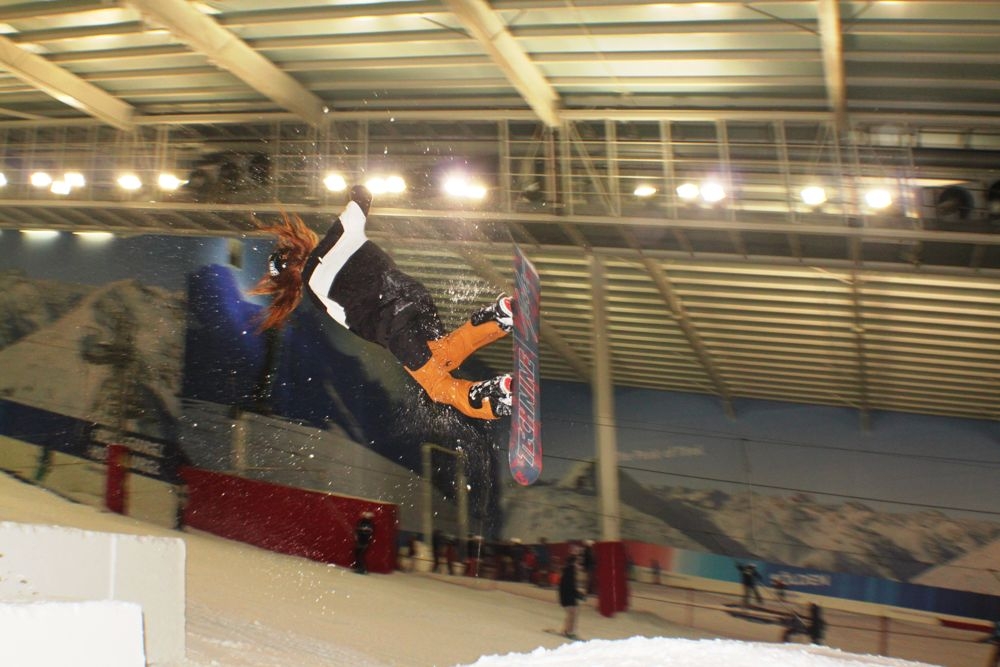 the snow centre image