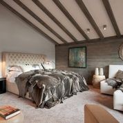 verbier chalet no14 master bedroom