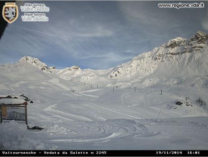 webcam cervinia