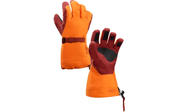 arcteryx lithic glove crimson flare f15