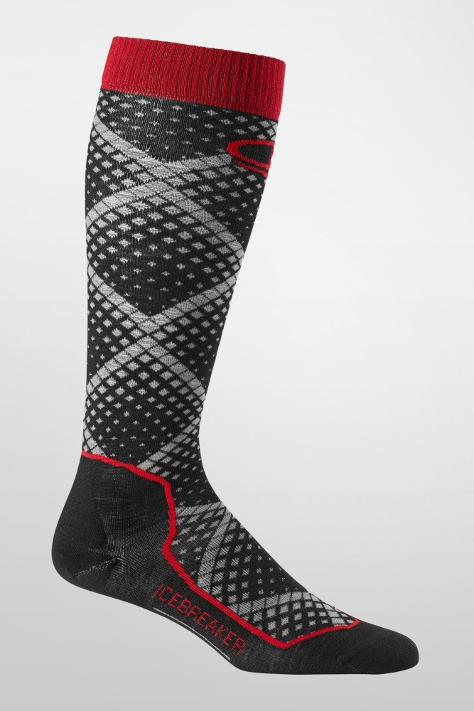 mens ski ultra light over the calf sock piste