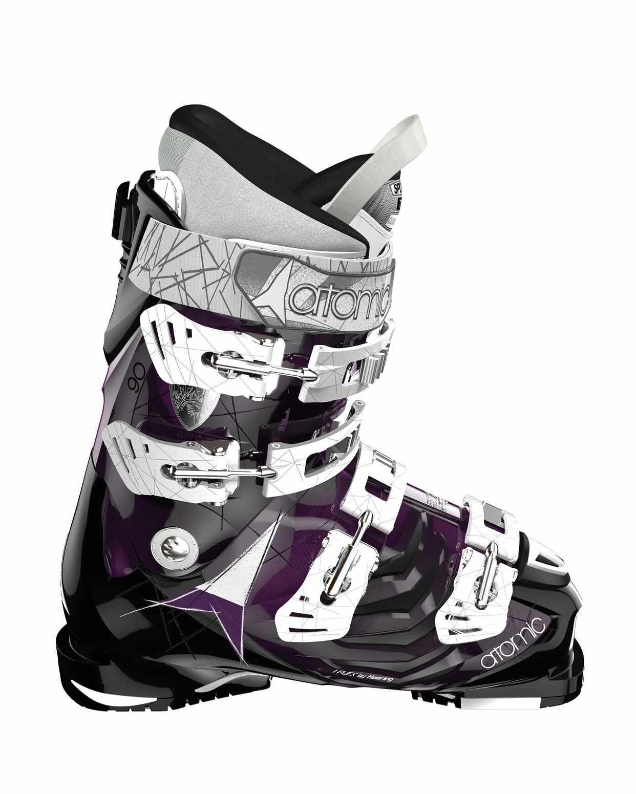 Atomic m90 Ski Boots Womens-Black/White Special Price New 