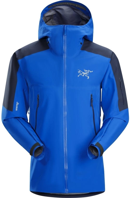 arcteryx rush lt jacket blue northern