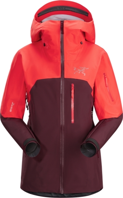 arcteryx shashka jacket w crimson aura f18