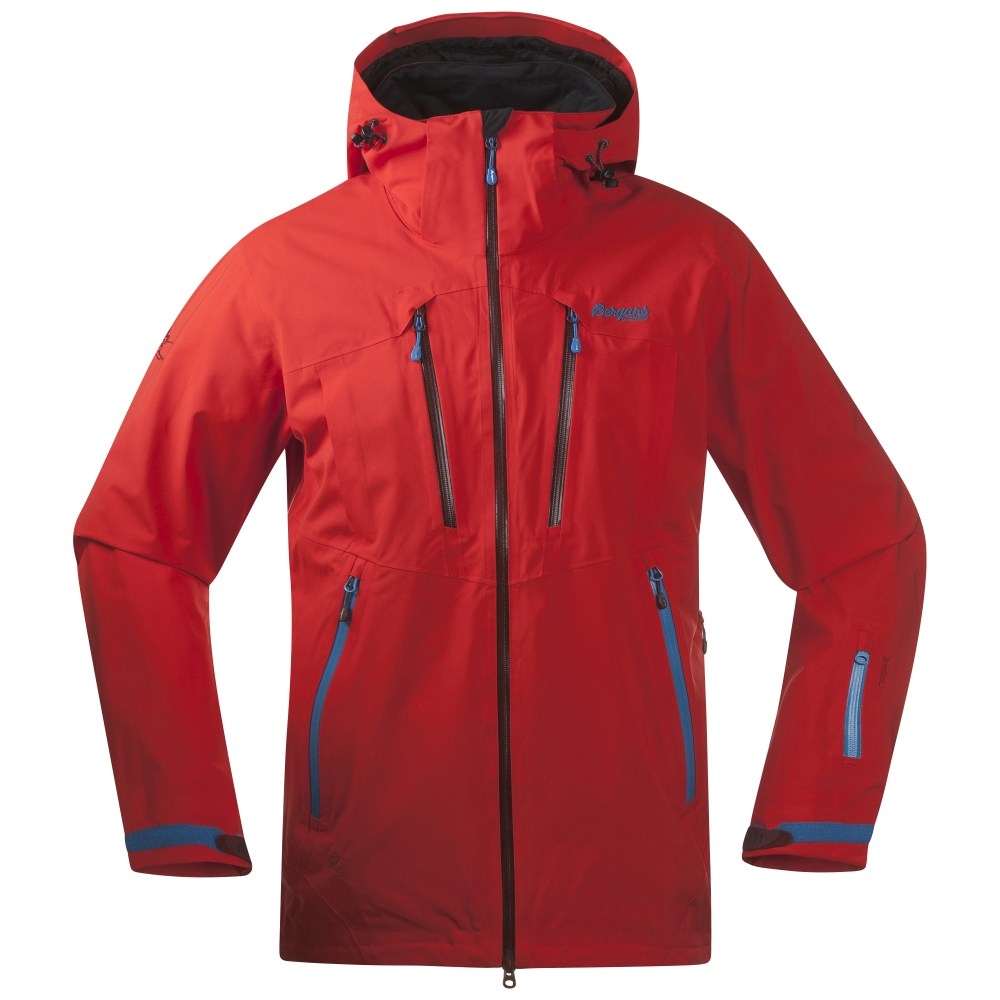 bergans trolltind jacket brred dkmaroon ltseablue