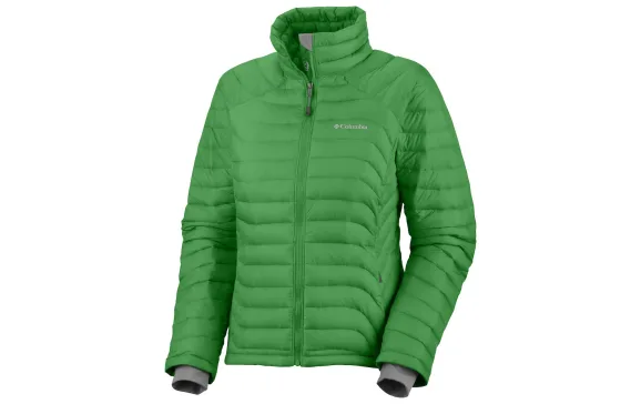 2581 colombias powderfly down jacket in fuse green