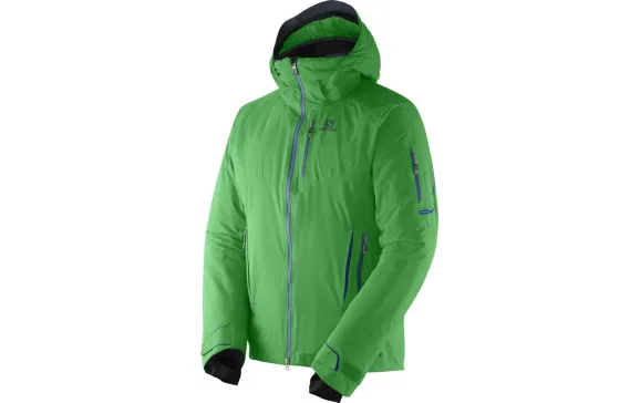 salomon whitemount gtx motion fit jacket m bud green