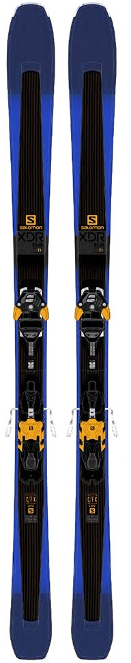Salomon XDR 84 Ti C/FX Skis with All Terrain Rocker 2.0 165cm no bindings ~ NEW 