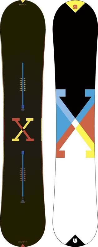 2369 burton custom x snowboard