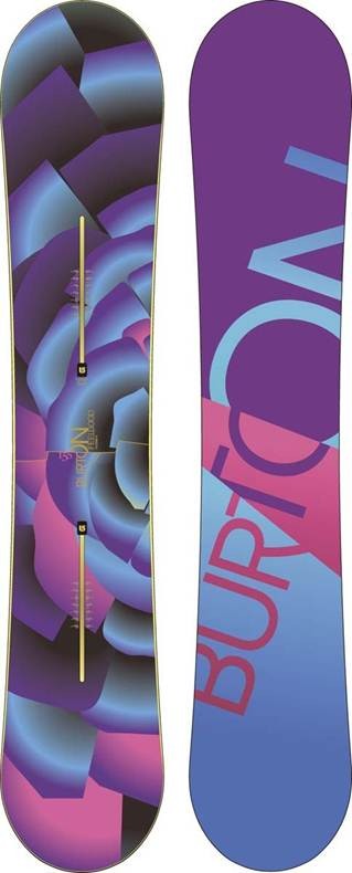 2370 burton feelgood flying v snowboard