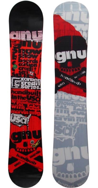 2376 gnu carbon credit snowboard
