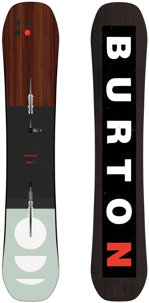 burton custom flying v snowboard