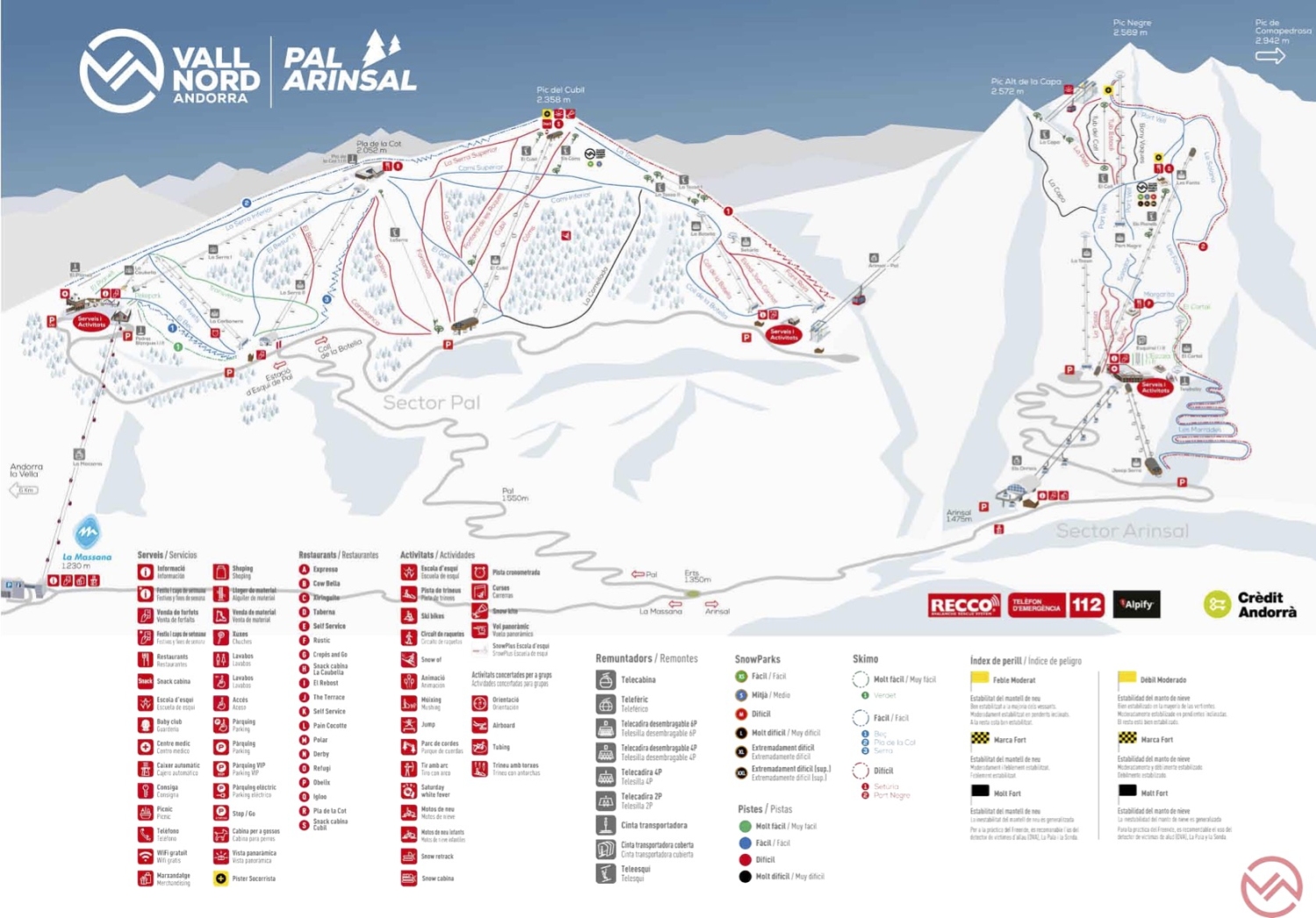 arinsal-ski-map