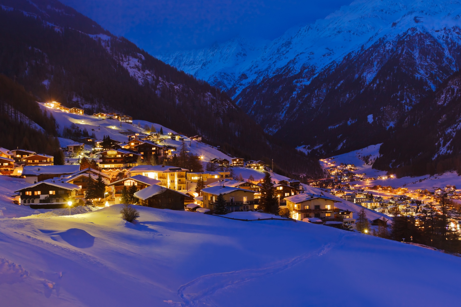 Solden ski resort Austria CREDIT iStock