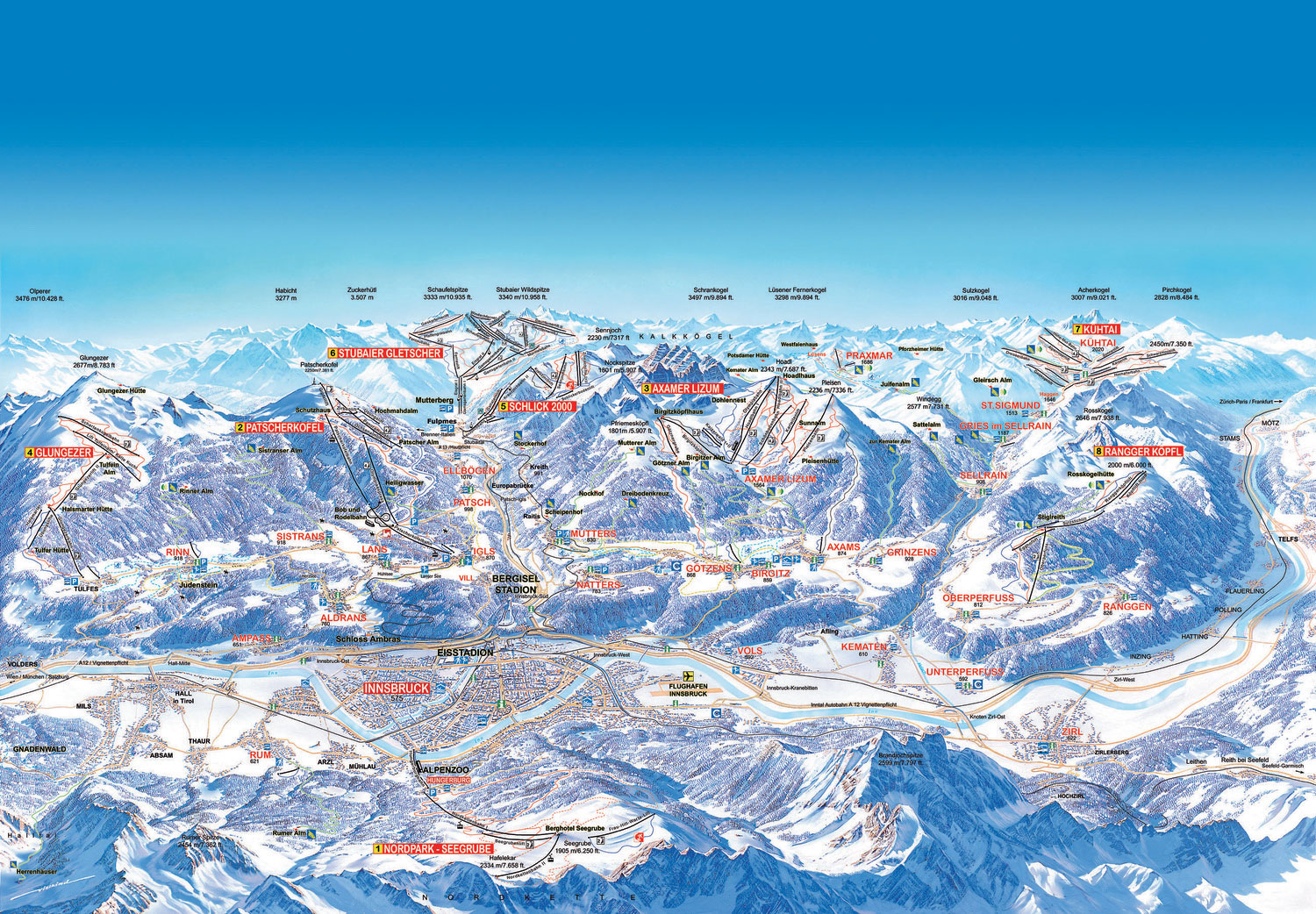 innsbruck-ski-map