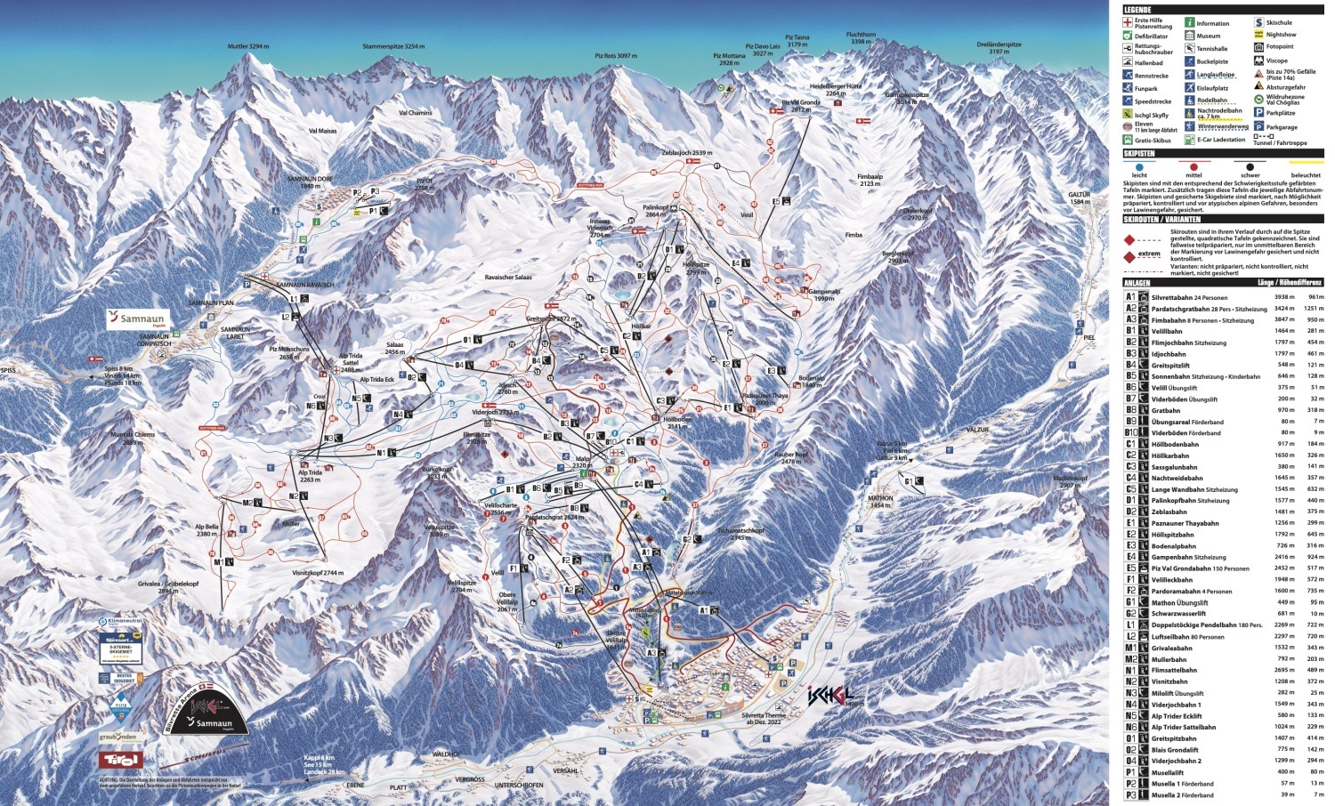 Ischgl-ski-map