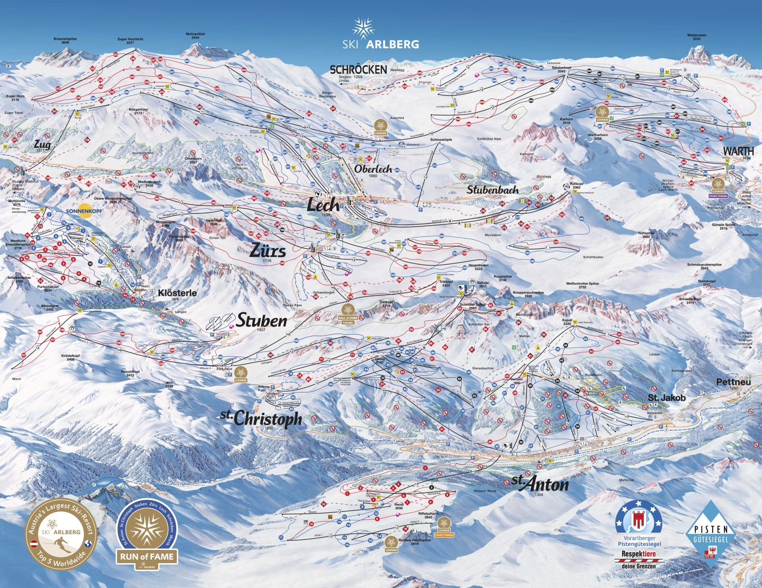 lech-ski-map