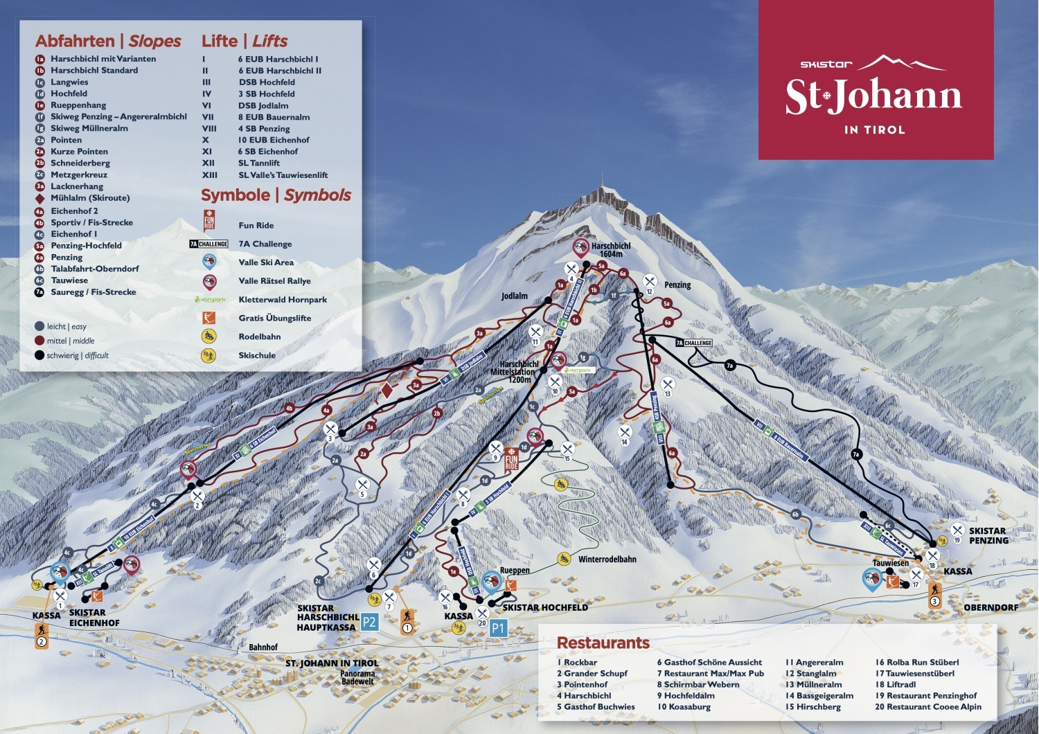 st-johann-ski-map