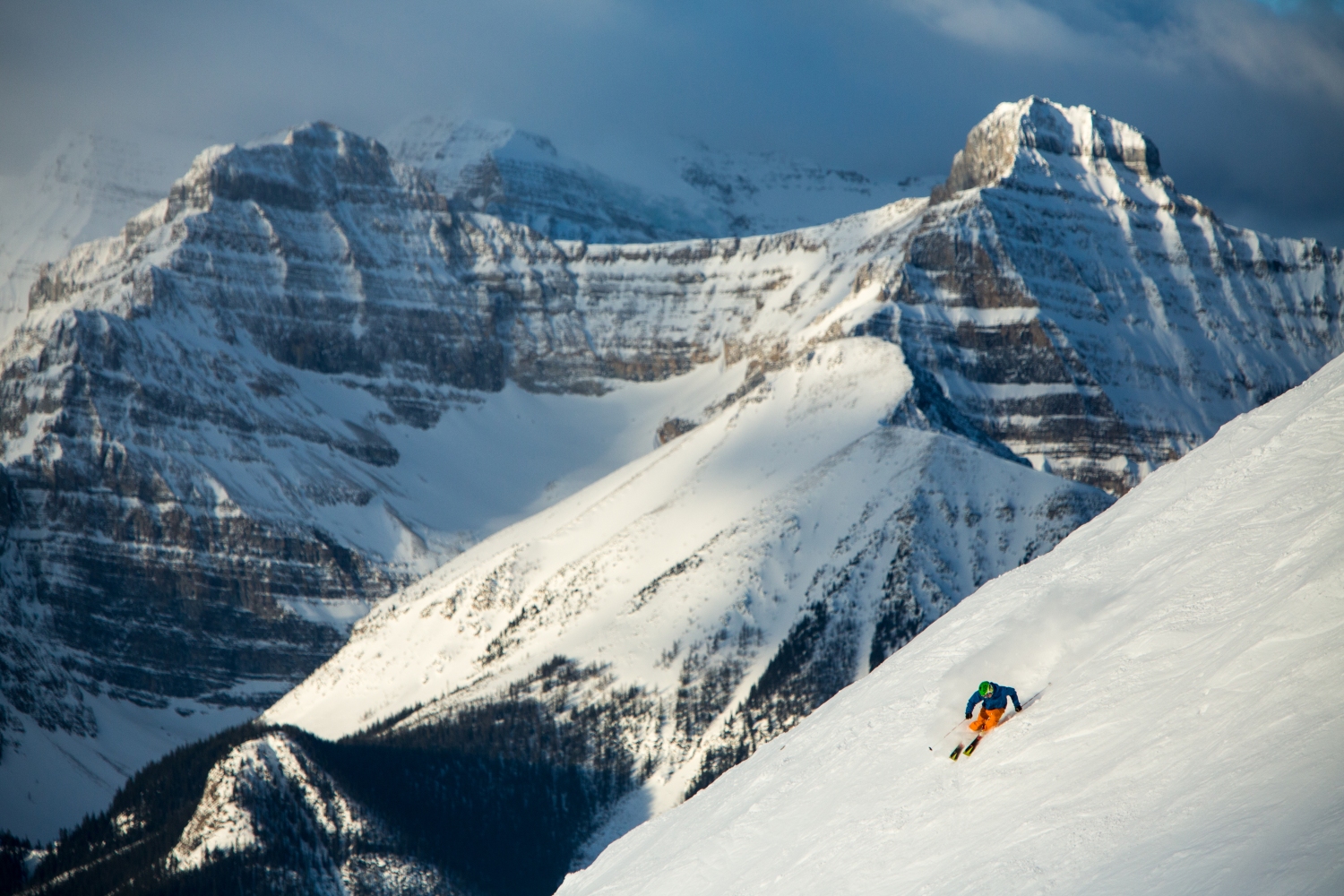 Banff ski resort Alberta Canada CREDIT banff lake louise tourism paul zizka photography