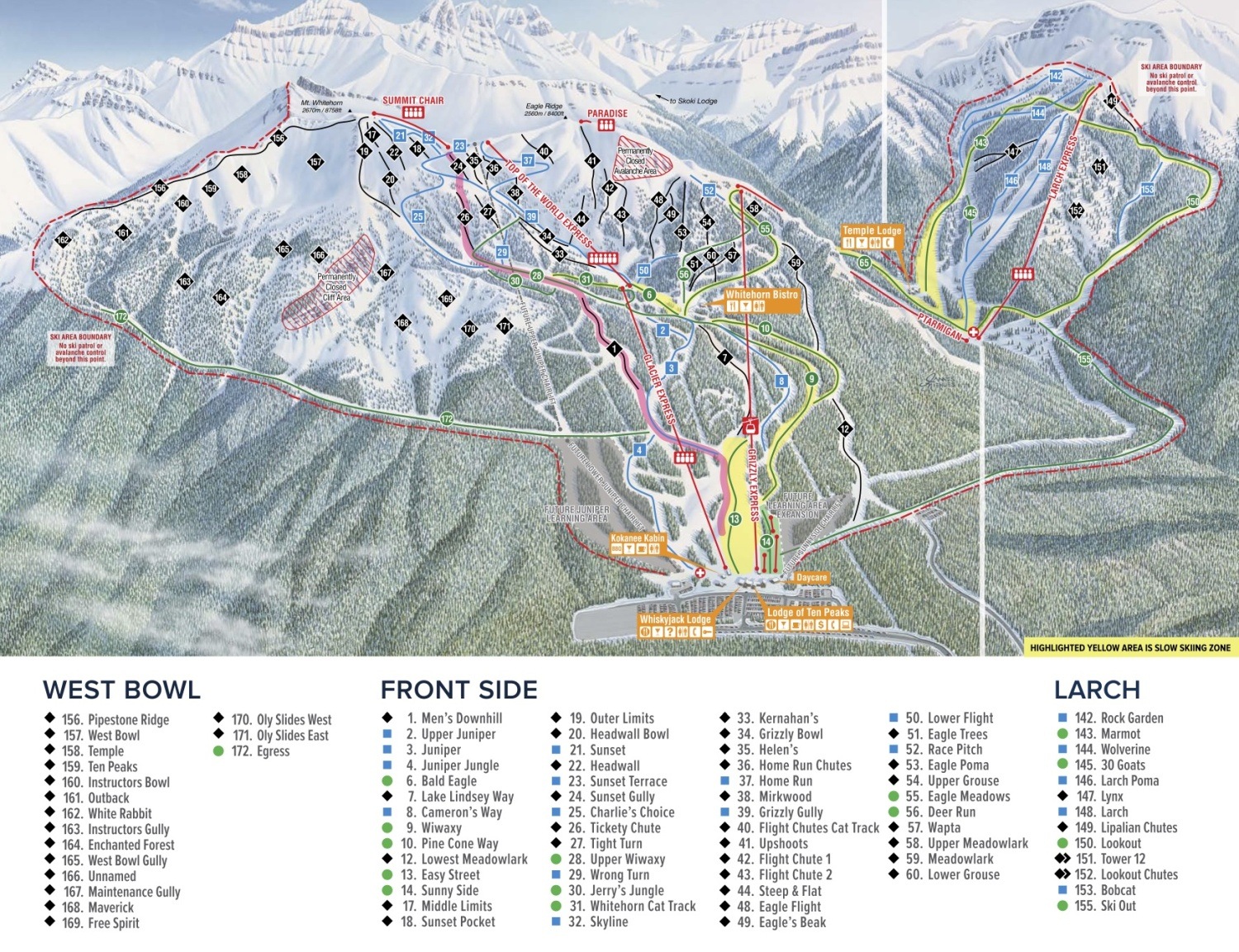 banff-lake-louise-ski-map