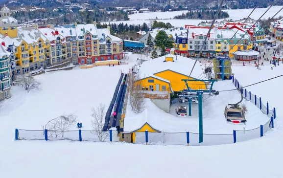mont tremblant ski resort canada credit istock