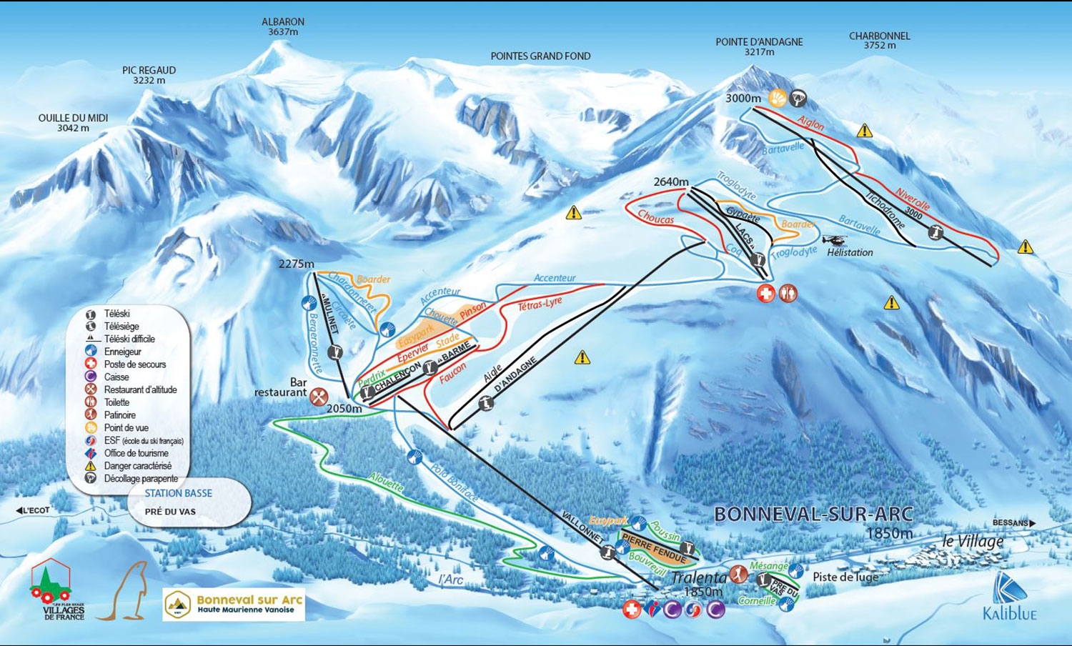 bonneval-sur-arc-ski-map