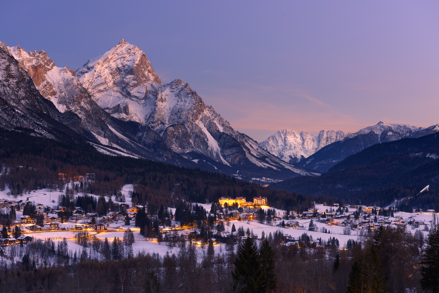 cortina dampezzo ski resort italy credit istock