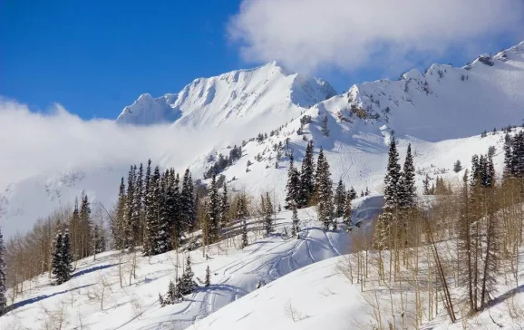 alta slopes wasatch mountains