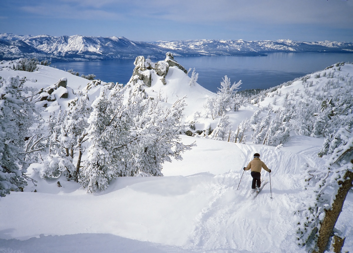 lake tahoe skier
