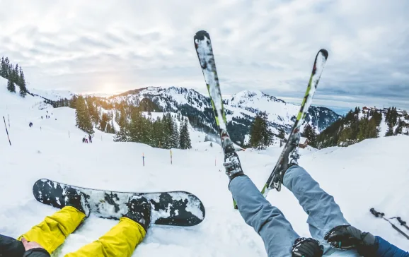 Ski and Snowboard CREDIT DisobeyArt iStock